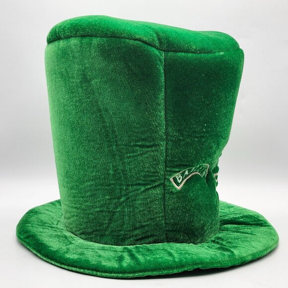 Baileys Bushmills Guinness Green Velvet St Saint Patricks Paddys Day Top Hat - Picture 9 of 12